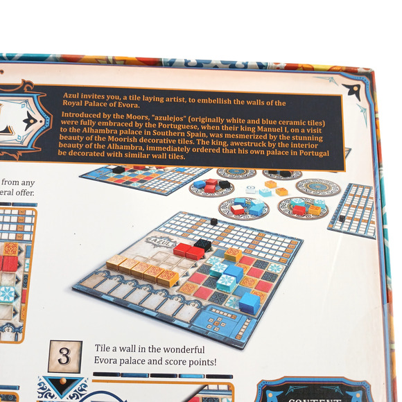 Azul Board Game by Plan B Games 2-4 Players 100 Resin Tiles ~ Kiesling NEW - Picture 10 of 11